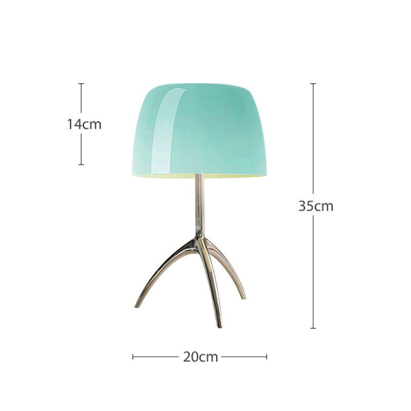 Copper Table Lamp Middle Ancient House Retro Designer Lamps - Hearth & Lume