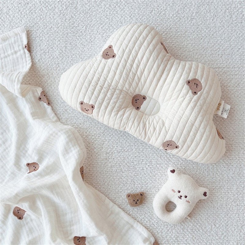 Baby Shape Pillow Anti - deviation Head Breathable Sweat Absorbing Four Seasons Universal - Hearth & Lume
