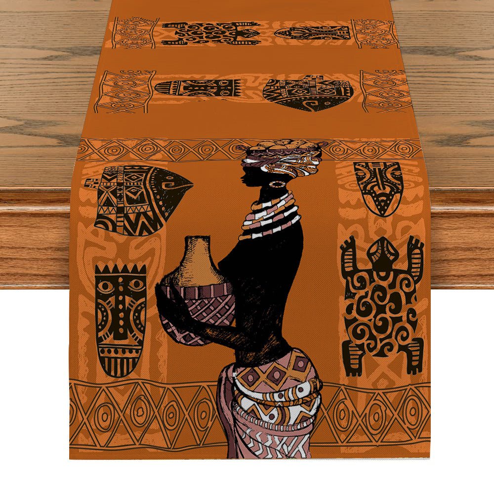 Table Runner National Geometric Tea Table - Hearth & Lume