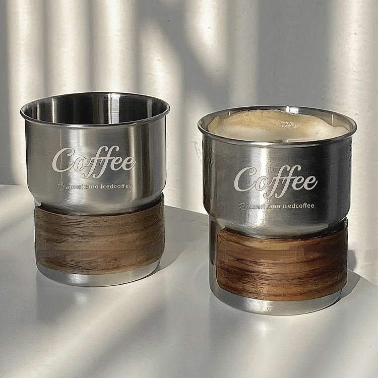 Stainless Steel Coffee Cup Concentrated Ice American Style - Hearth & Lume