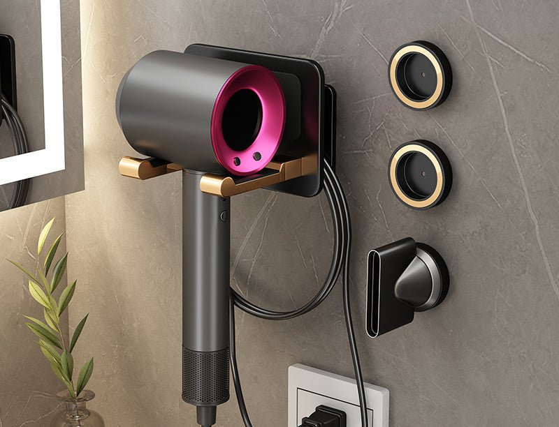 Hair Dryer Rack Without Punching - Hearth & Lume