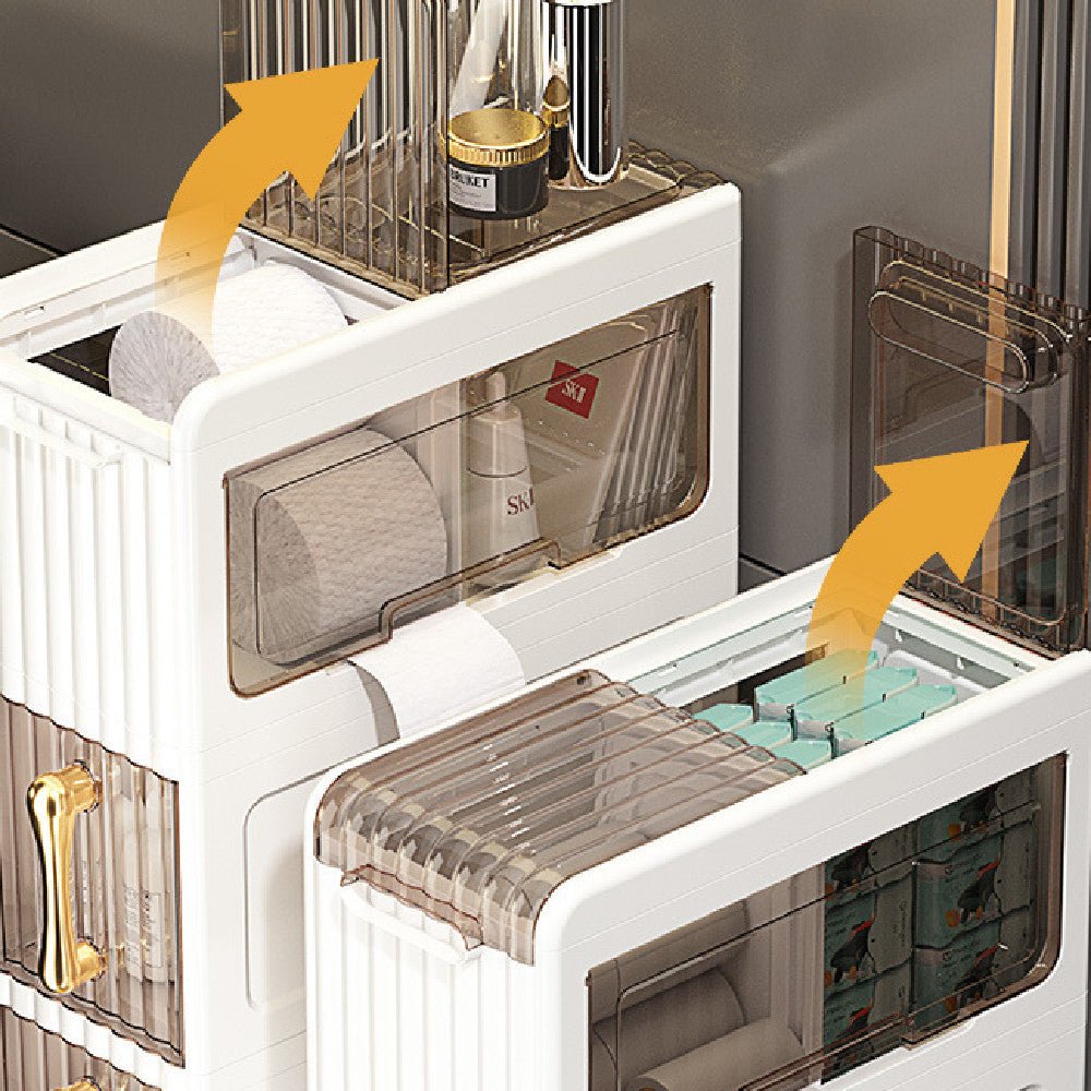 Light Luxury Bathroom Cabinet Storage Rack - Hearth & Lume