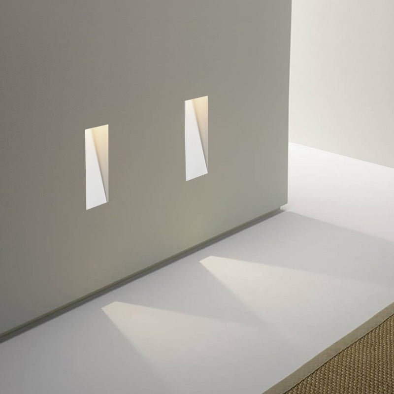 Frameless Waterproof Magnetic Long Square Stair Aisle Intelligent Induction Wall Lamp - Hearth & Lume