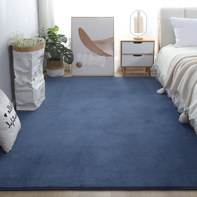 Short Wool Carpet Bedroom Bedside Blanket Floor Mat Mattress Children Crawling Floor Mat - Hearth & Lume
