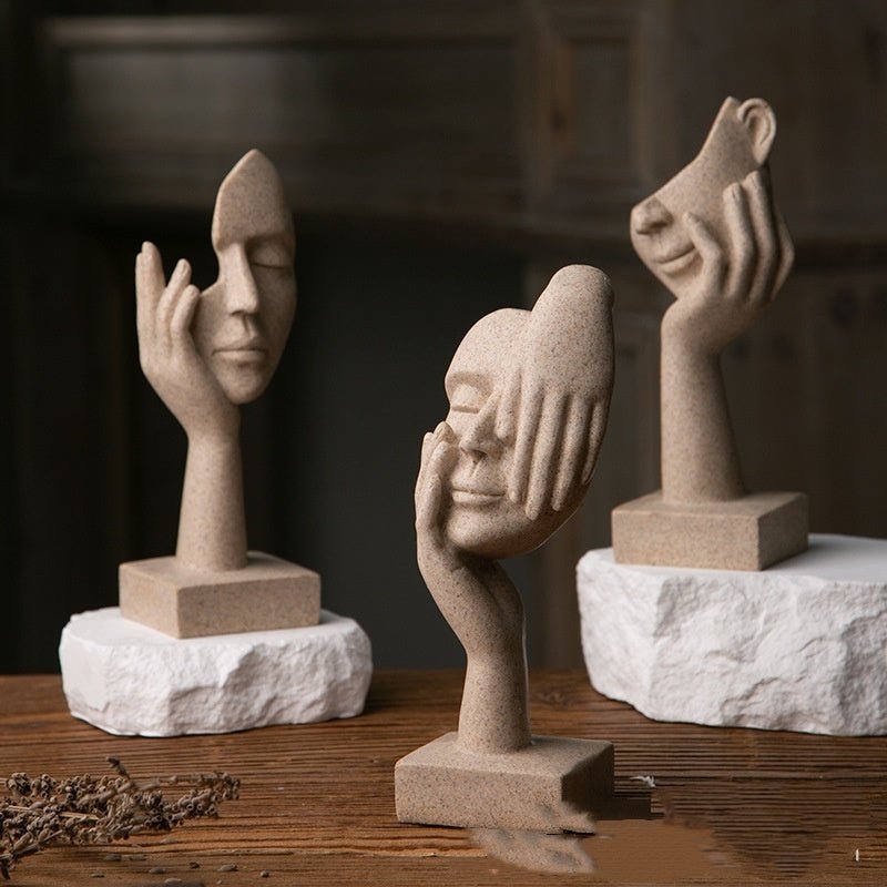 Office Living Room Sculptured Ornaments - Hearth & Lume