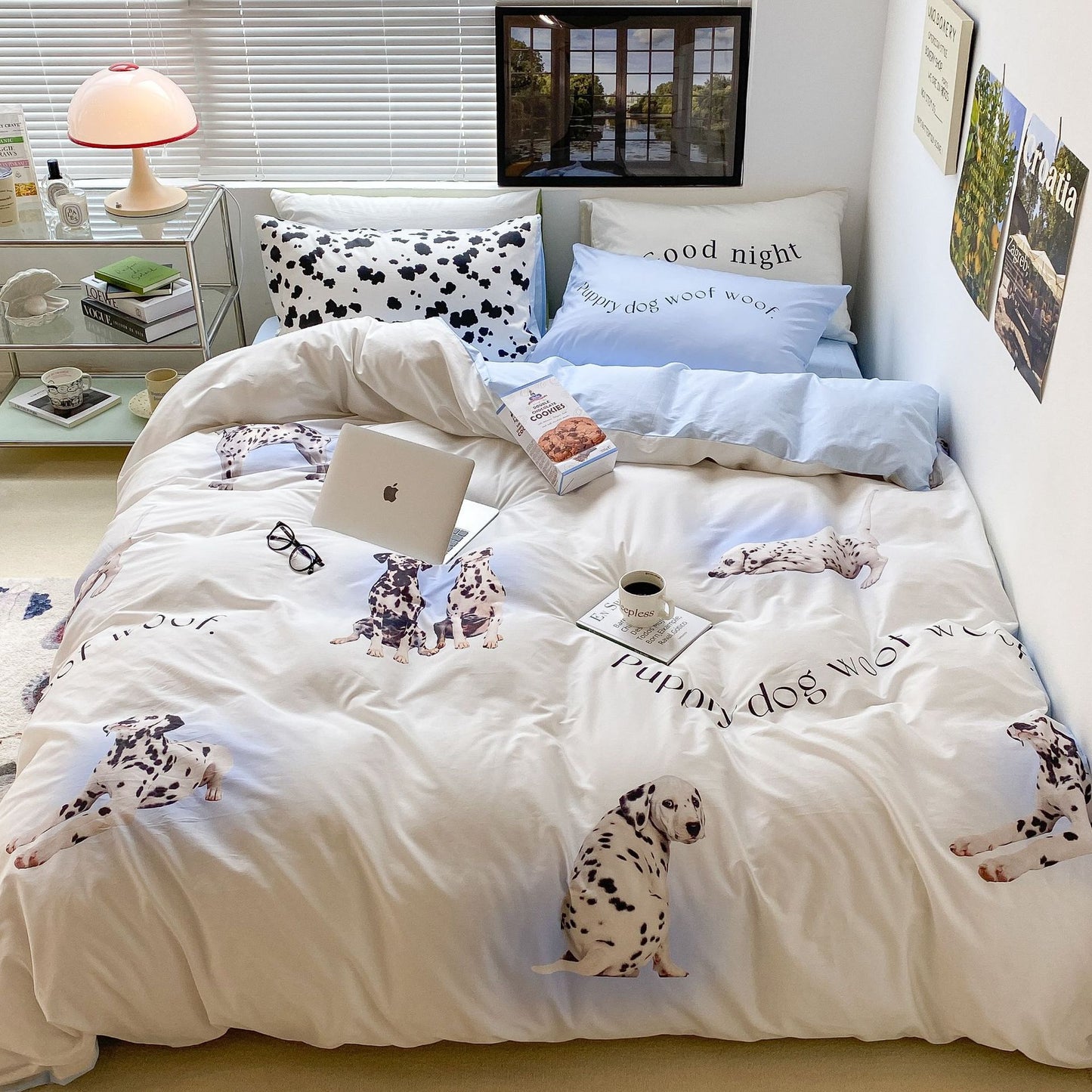 Household Fashion Simple Pure Cotton 3D Printing Bedding - Hearth & Lume