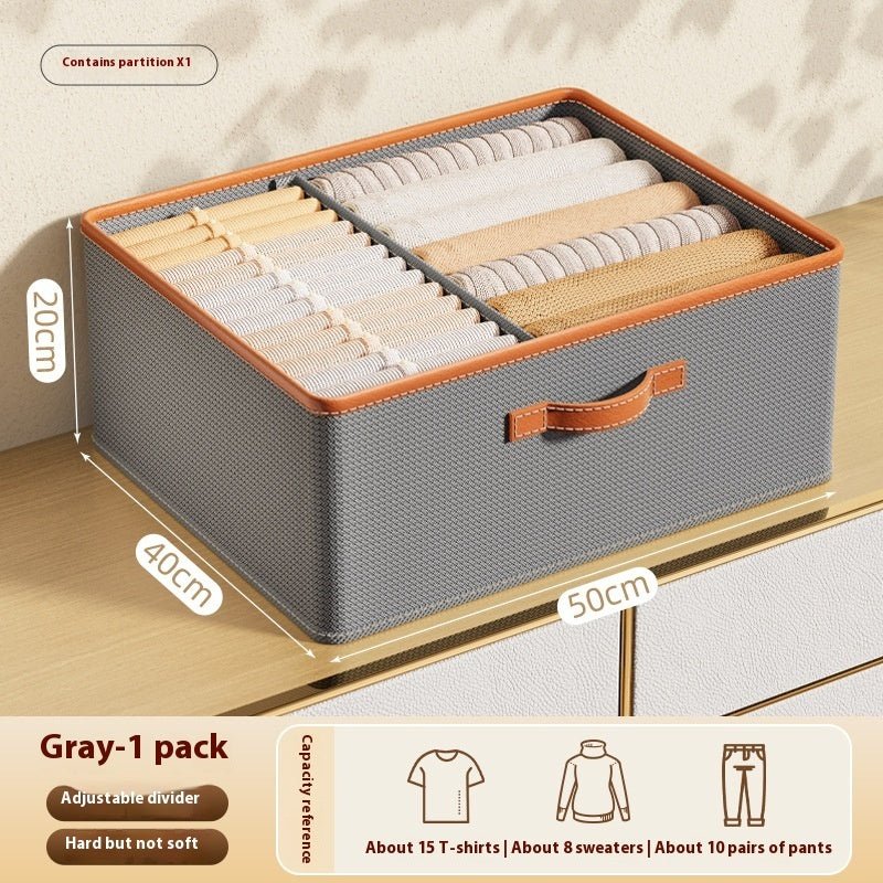 Clothes Storage Box Foldable Underwear Storage Box - Hearth & Lume