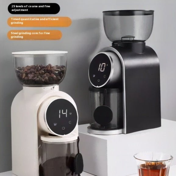 Smart Electric Grinder Adjustable Scale Household Coffee Machine - Hearth & Lume