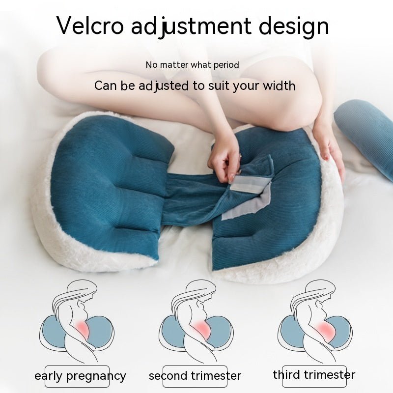 Waist Side Pillow Belly Support During Pregnancy Sleeping U - shaped Cushion - Hearth & Lume