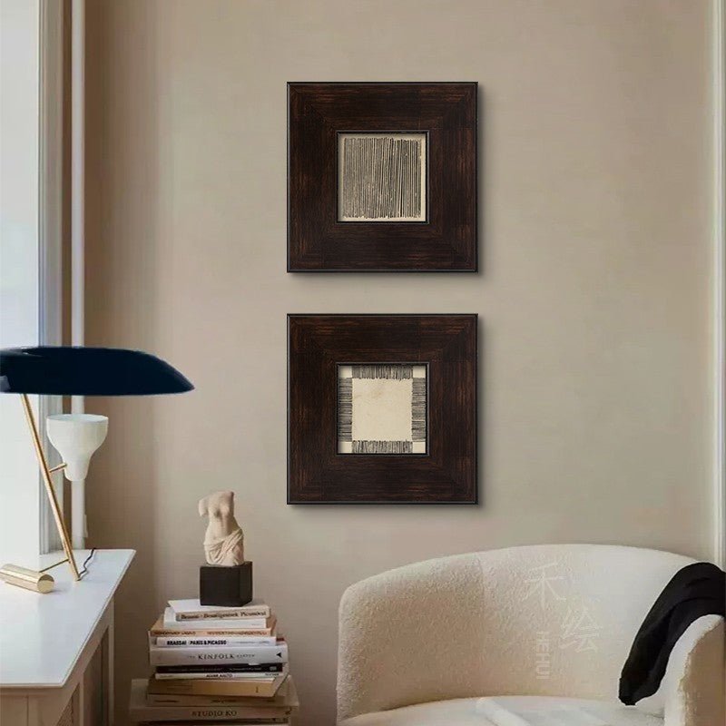 Silent Style Middle - ancient Art Decorative Painting - Hearth & Lume