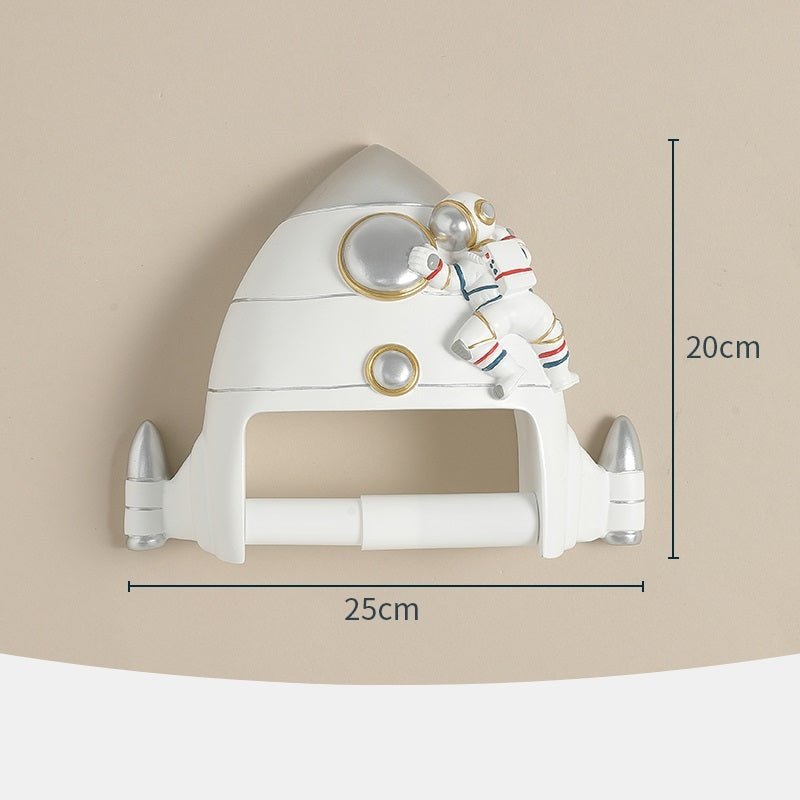 Wall - mounted Punch - free Creative Cartoon Cute Roll Paper Holder - Hearth & Lume