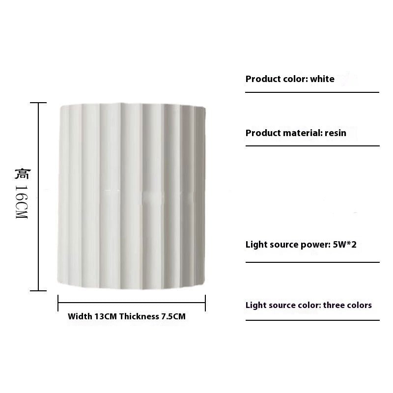 Creative Bedroom Wall Lamp Simple Living Room Background Wall Lamp - Hearth & Lume