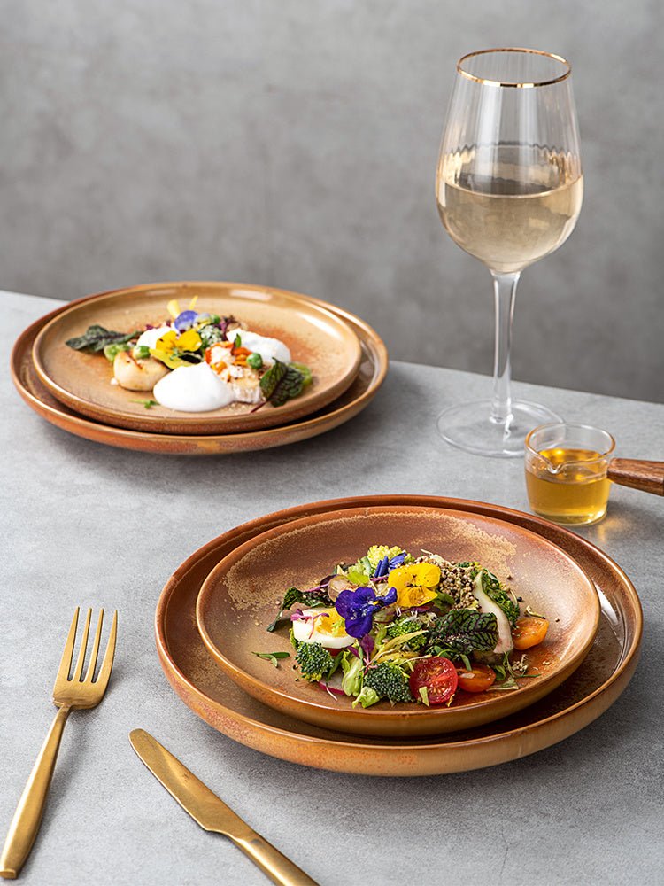 Household Fashion Nordic Creative Ceramic Dishes - Hearth & Lume