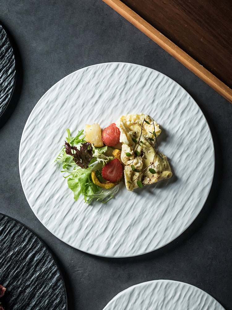 Porcelain Dinner Plate Household Hotel Steak Plate - Hearth & Lume