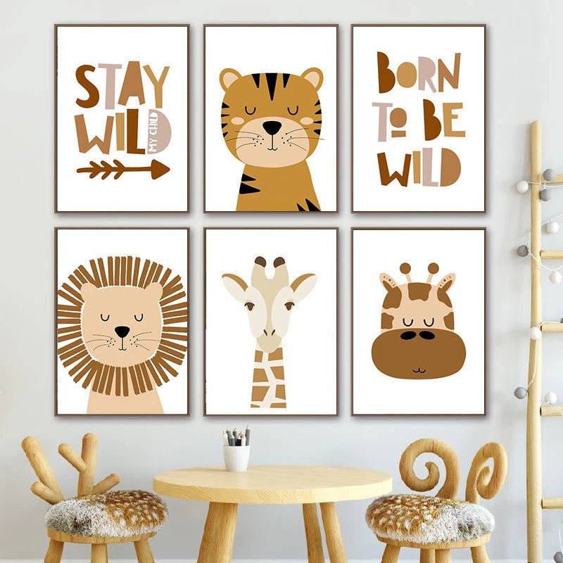 Living Room Decoration Canvas Painting Frameless - Hearth & Lume