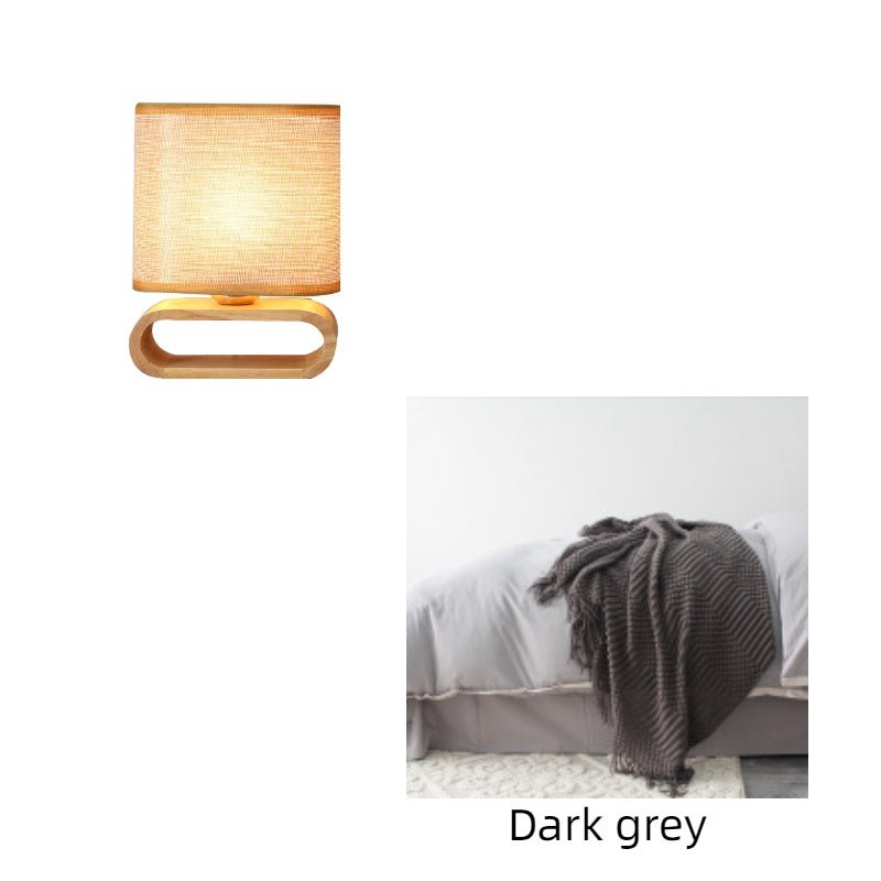 Nordic Japanese bedroom bedside table lamp - Hearth & Lume