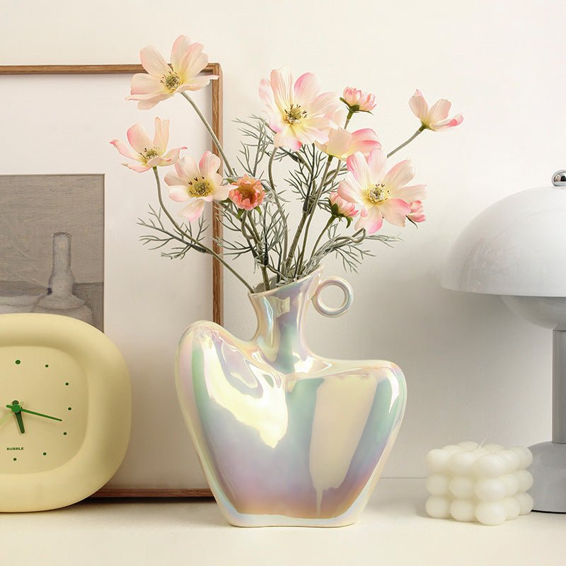 Ceramic Vase In Living Room - Hearth & Lume