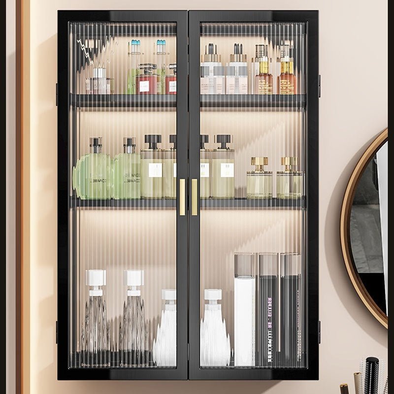 Rack Bathroom Light Luxury Cosmetics Storage Cabinet - Hearth & Lume