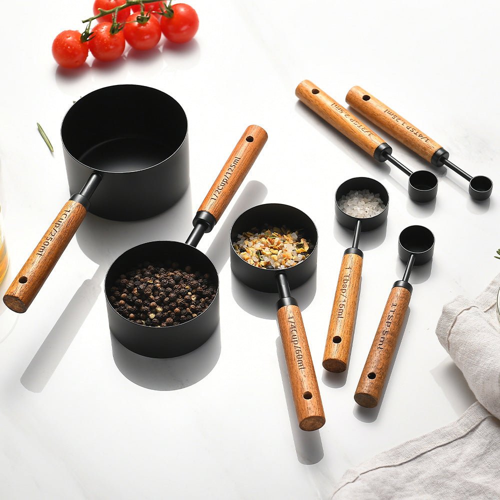 Stainless Steel Measuring Cup Measuring Spoon Home Baking Measuring Spoon Measuring Measuring Spoon Tool Suit - Hearth & Lume