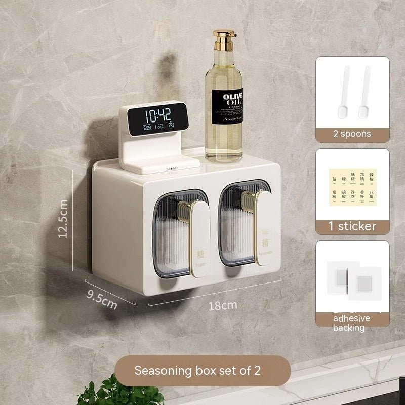 Drawer Type Seasoning Box Household Kitchen Spice Jars Combination - Hearth & Lume