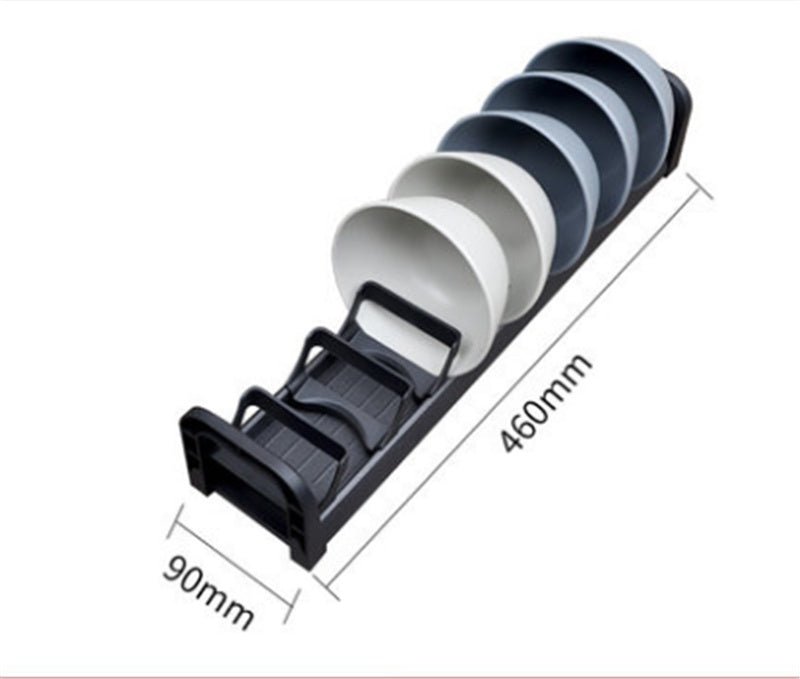 European Style Drawer Dish Storage Kitchen Dish Rack - Hearth & Lume