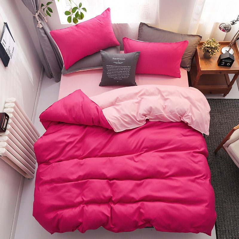 Simple three - piece bedding - Hearth & Lume