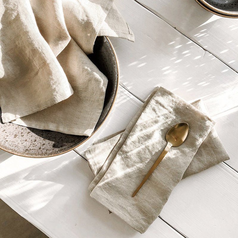 Simple Linen Napkin For Chinese And Western Food - Hearth & Lume