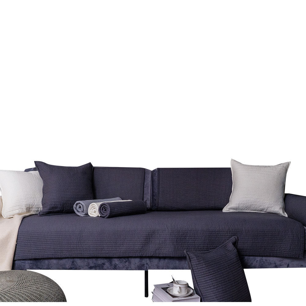 Sofa Cushion Cover Cotton Fabric Non - slip Cushion - Hearth & Lume