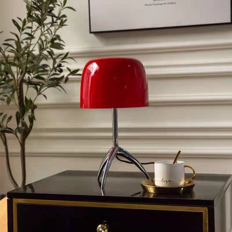 Copper Table Lamp Middle Ancient House Retro Designer Lamps - Hearth & Lume