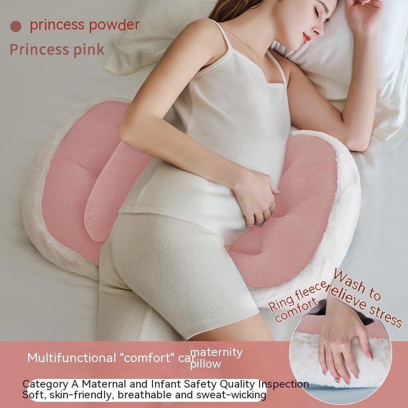 Waist Side Pillow Belly Support During Pregnancy Sleeping U - shaped Cushion - Hearth & Lume
