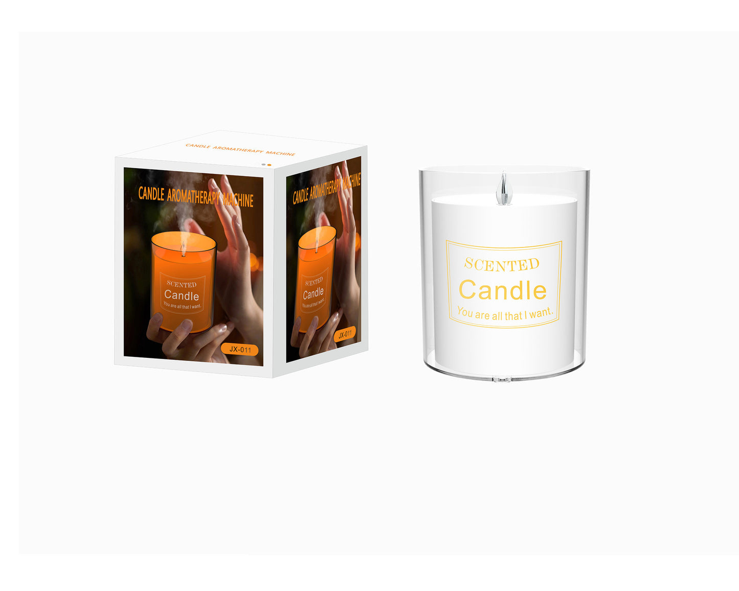 Candle Aroma Diffuser Household Bedroom Desktop - Hearth & Lume