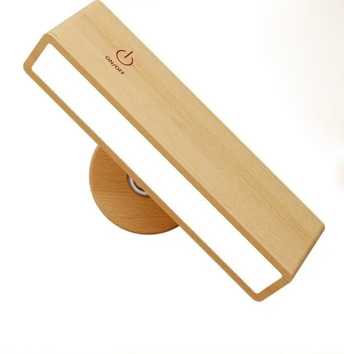 Creative Bedroom Minimalist Wooden Wall Lamp - Hearth & Lume
