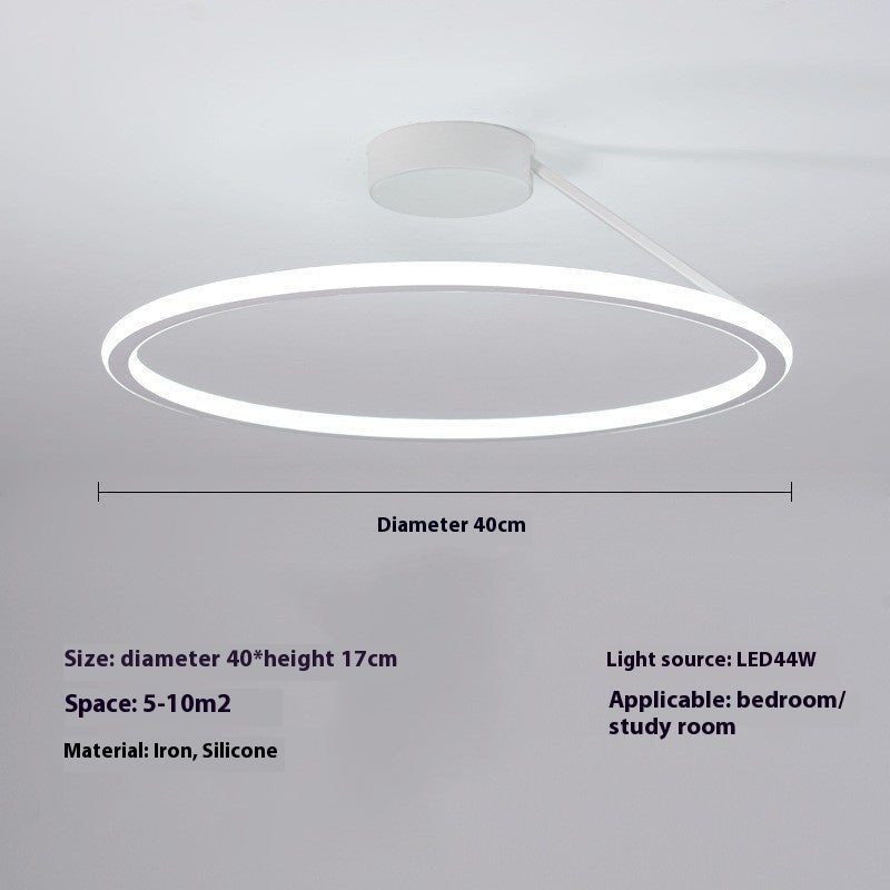 Simple Modern Led Ceiling Light Room Round Lighting - Hearth & Lume