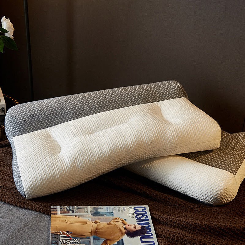 Anti - traction Soybean Fiber Pillow Neck Protection Pillow Simple Health Comfort - Hearth & Lume