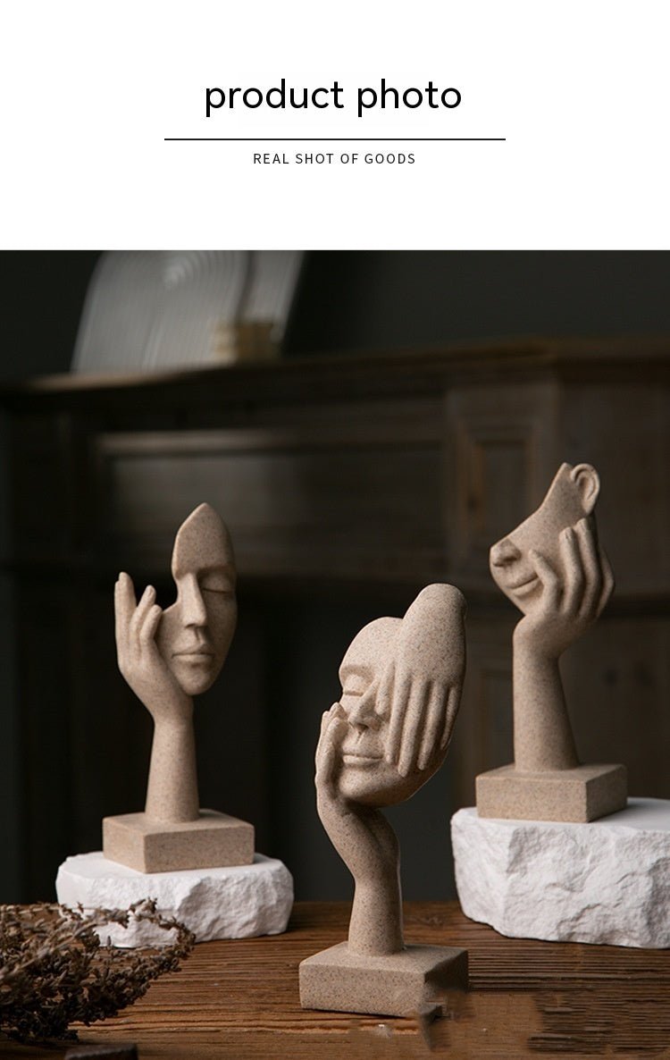 Office Living Room Sculptured Ornaments - Hearth & Lume
