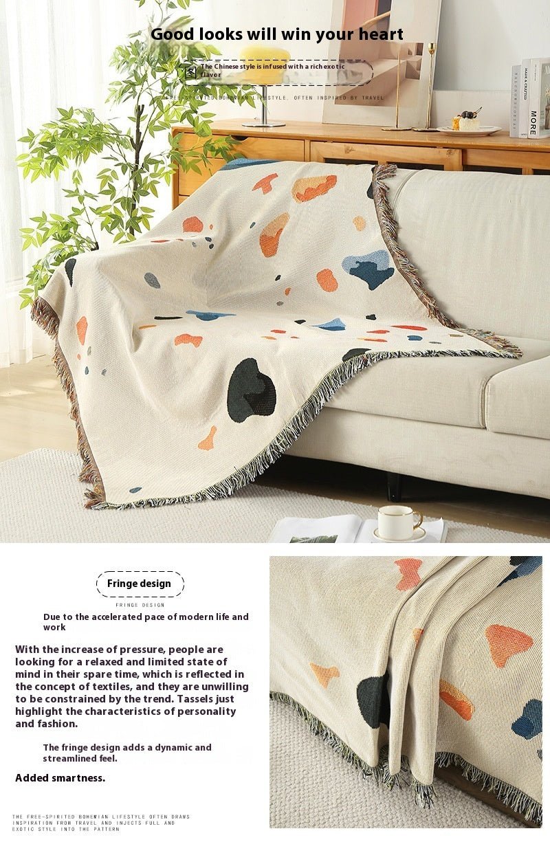 Fashion Sofa Towel Cover Blanket Dust Cloth Decoration Camping Rugs - Hearth & Lume