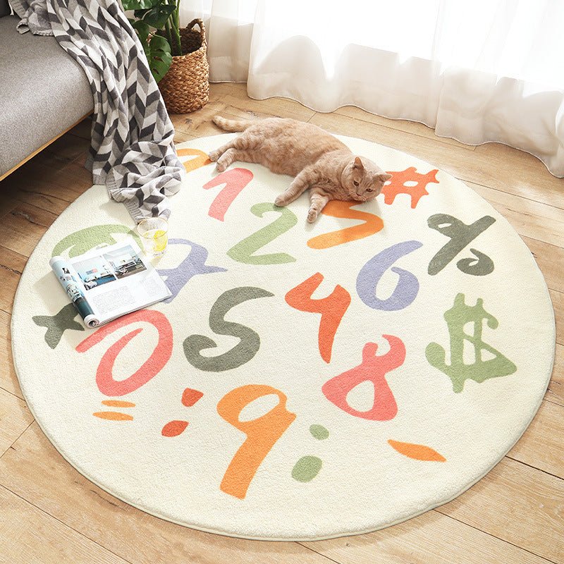 Cartoon Thickened Tea Table Blanket Bedroom - Hearth & Lume
