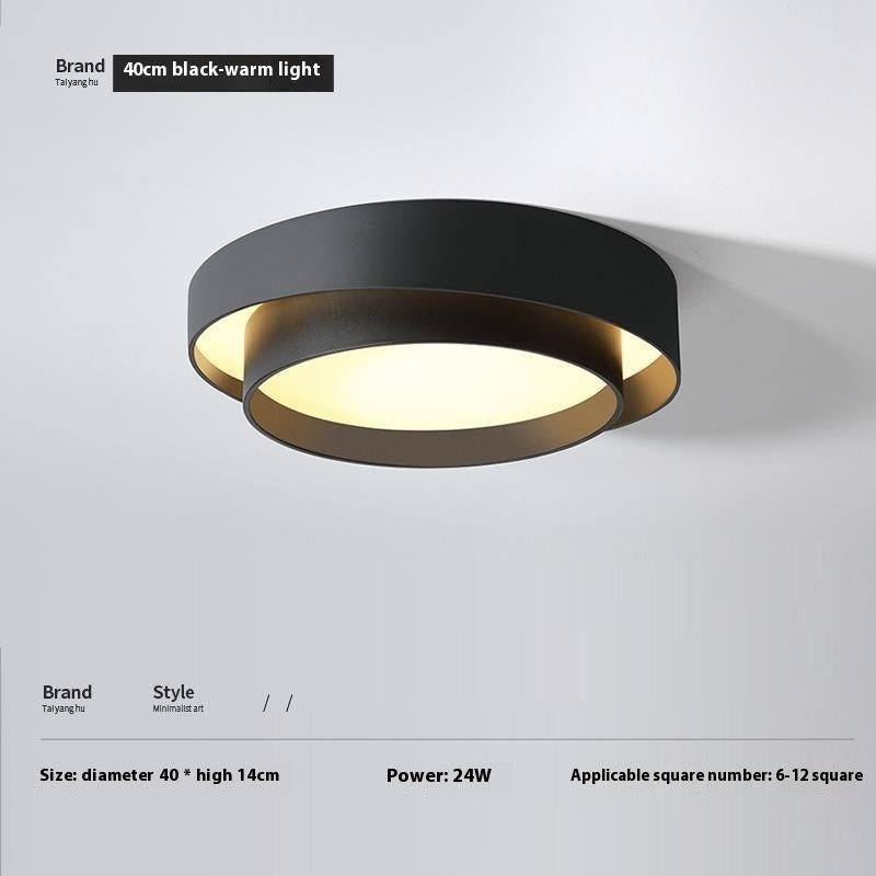 Led Ceiling Lamp Minimalist Creative Bedroom Light - Hearth & Lume