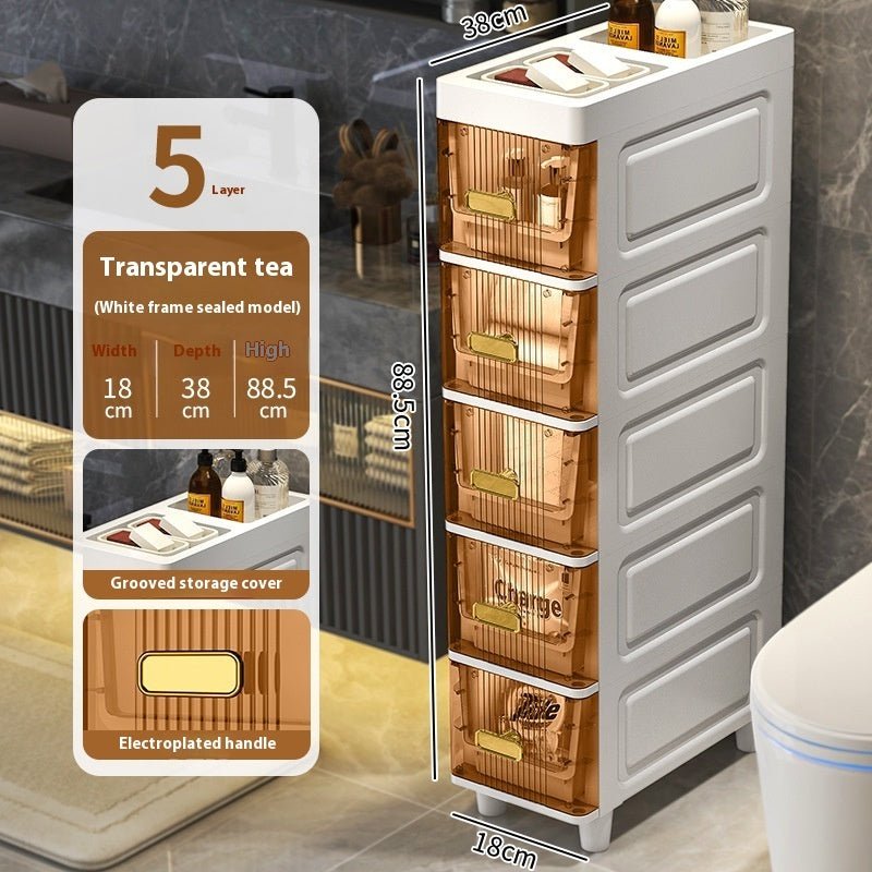 Thickened Storage Cabinet Living Room Snack Home Storage Rack - Hearth & Lume