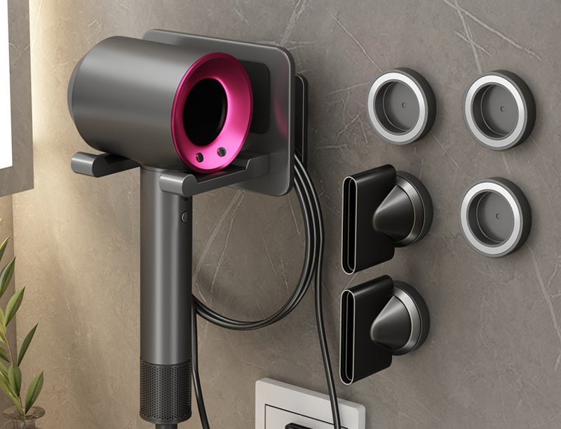 Hair Dryer Rack Without Punching - Hearth & Lume