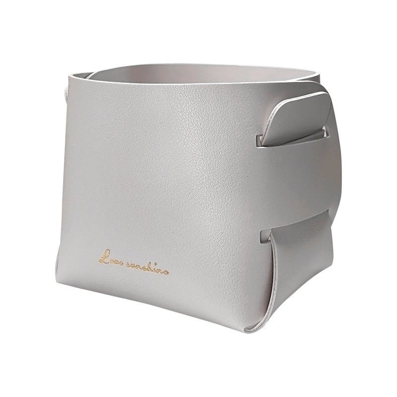 Desktop Sundries Leather Storage Box - Hearth & Lume
