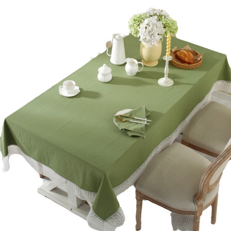 Solid Color Dormitory Tablecloth - Hearth & Lume