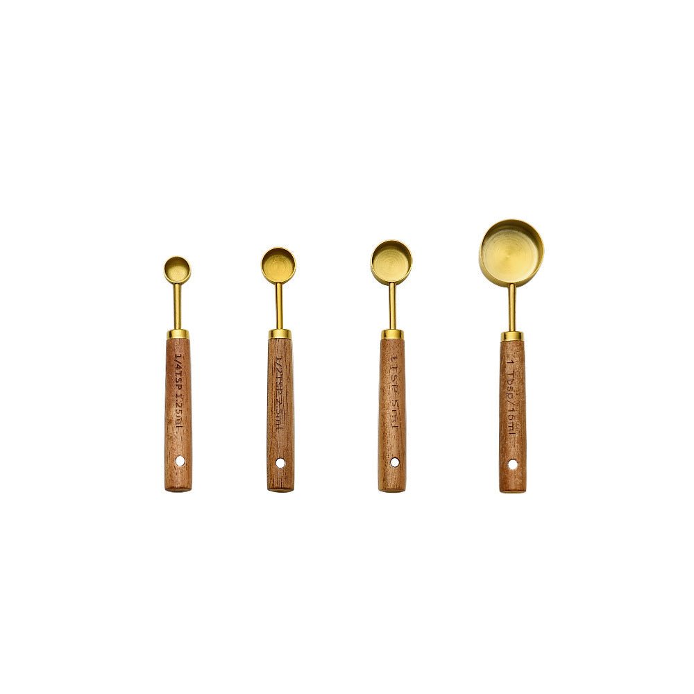 Stainless Steel Measuring Cup Measuring Spoon Home Baking Measuring Spoon Measuring Measuring Spoon Tool Suit - Hearth & Lume