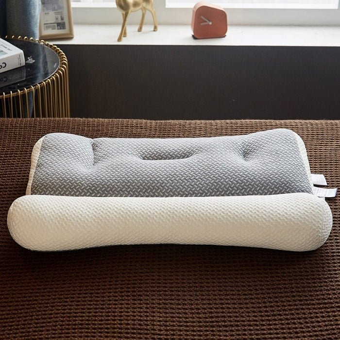 Anti - traction Soybean Fiber Pillow Neck Protection Pillow Simple Health Comfort - Hearth & Lume