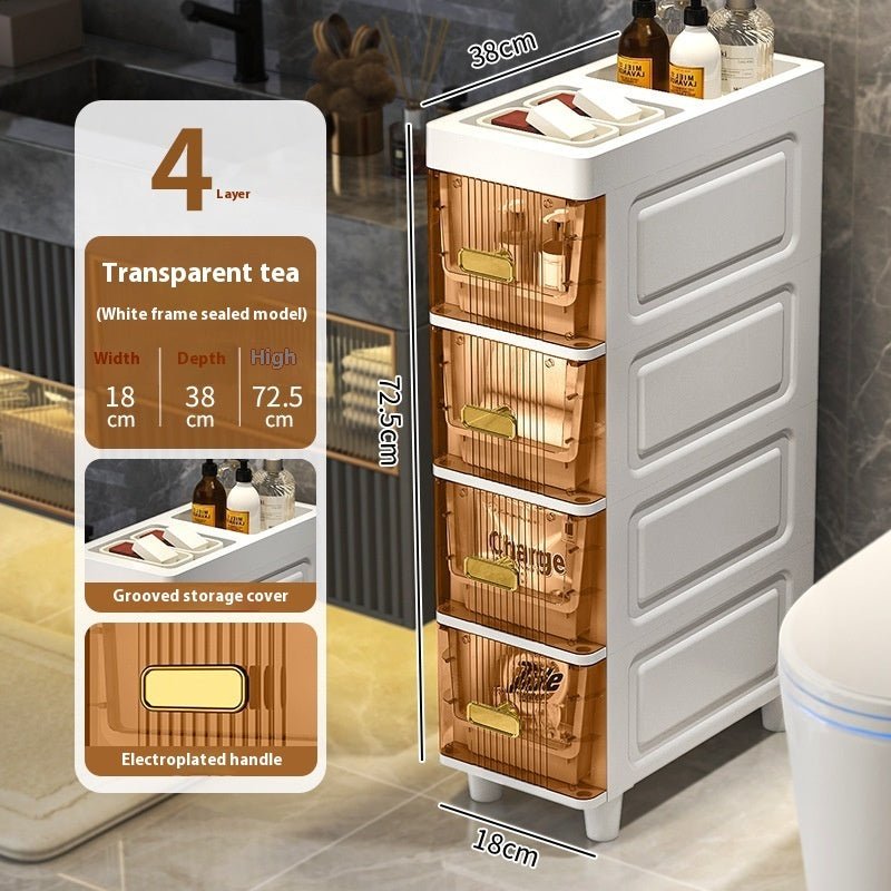 Thickened Storage Cabinet Living Room Snack Home Storage Rack - Hearth & Lume