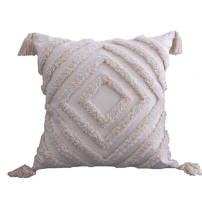 Tufted pillow cushion cover - Hearth & Lume