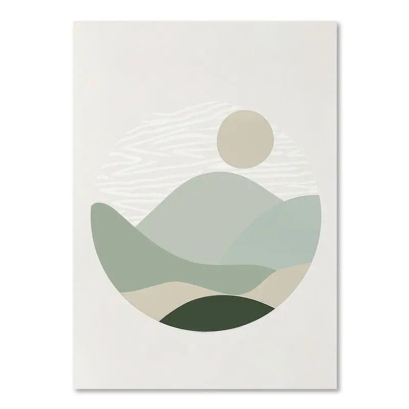 Green Plant Decorative Painting - Hearth & Lume