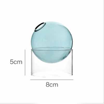 Creative Colorful Spherical Glass Vase Decoration - Hearth & Lume