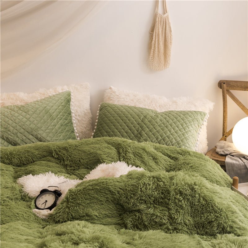 Korean mink velvet warm bedding - Hearth & Lume