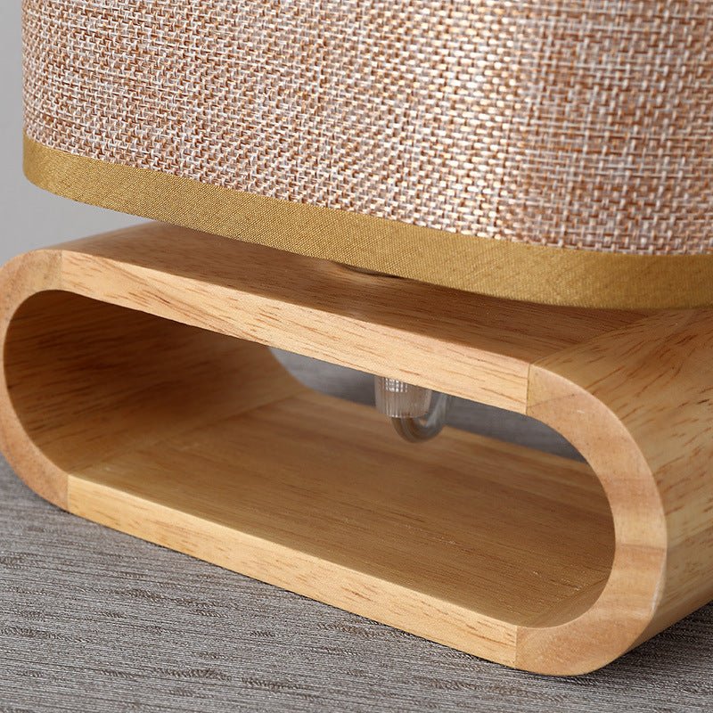Nordic Japanese bedroom bedside table lamp - Hearth & Lume